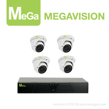 4 Channels Indoor Dome HD Ahd DVR Kit (AVK-6504A-4F)